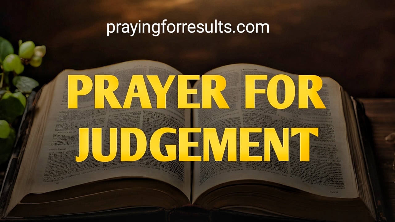 Prayers for Judgment